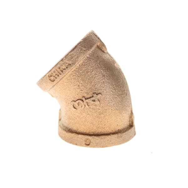 3/4" - Brass Elbow - 45°