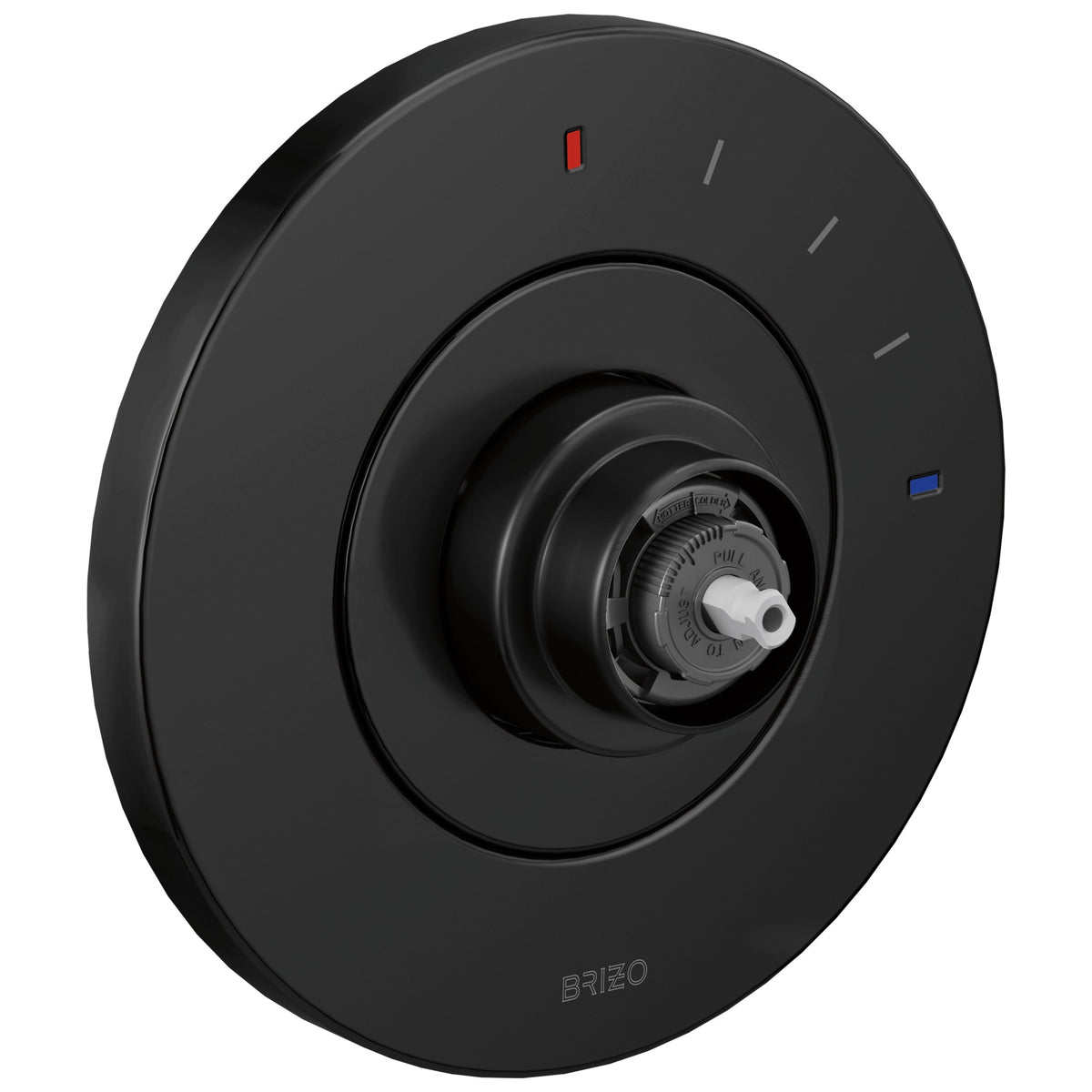 Brizo T60P035-BLLHP Litze® Pressure Balance Valve Trim Only Less Handle Matte Black