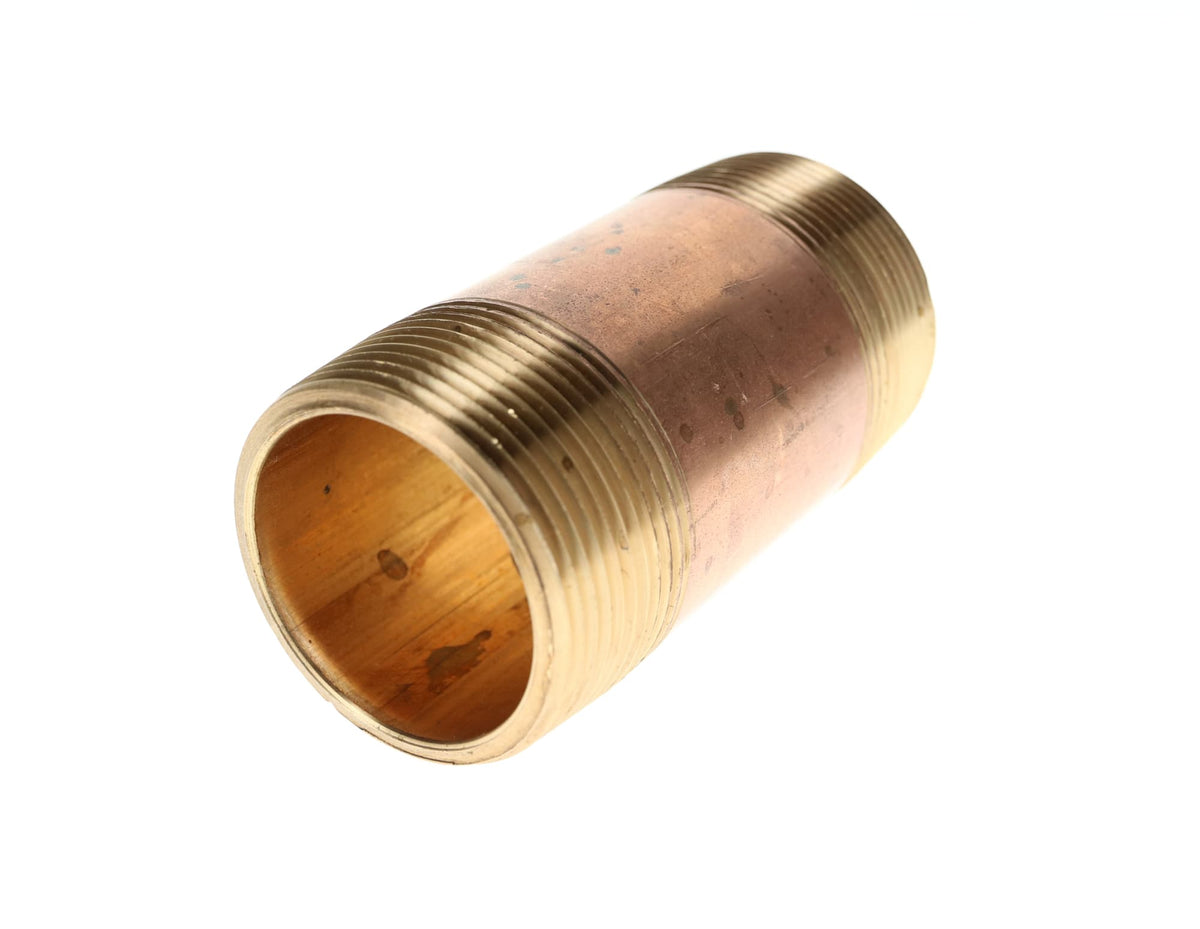 Legend Valve 2-1/2" x 3" Red Brass Pipe Nipple