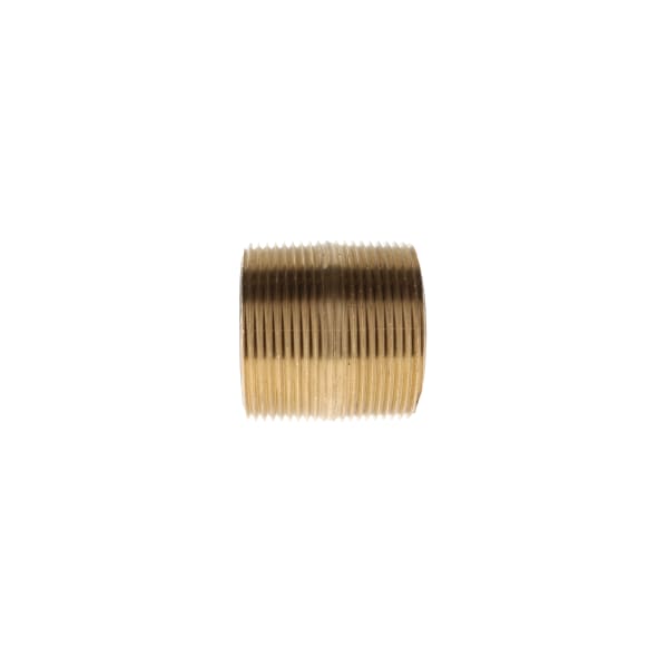 4" x Close Red Brass Pipe Nipple