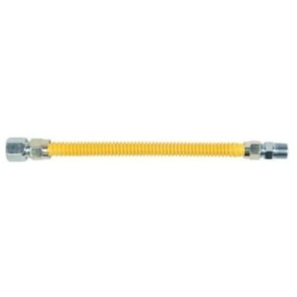 1/2" x 1/2" Gas Supply - 12", FIP x MIP