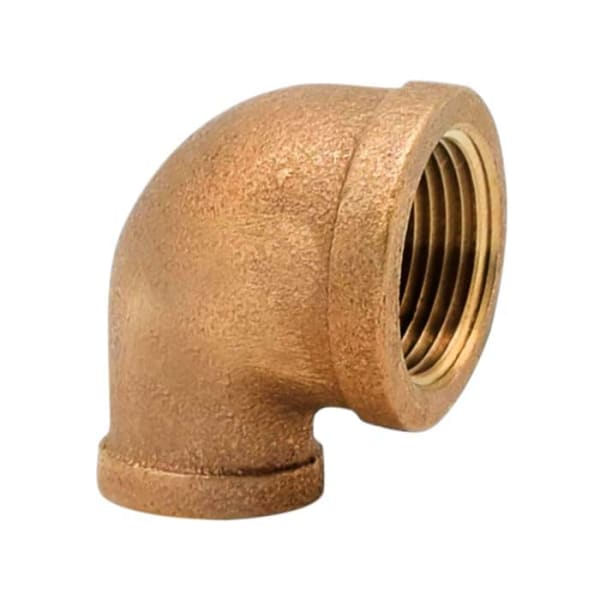 1-1/2" x 1" - Brass Elbow - 90° (Reducing)