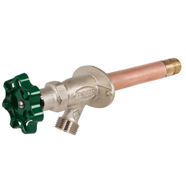 6"- (1/2" - MIP / Sweat) Heavy Duty Wall Faucet with Vacuum Breaker