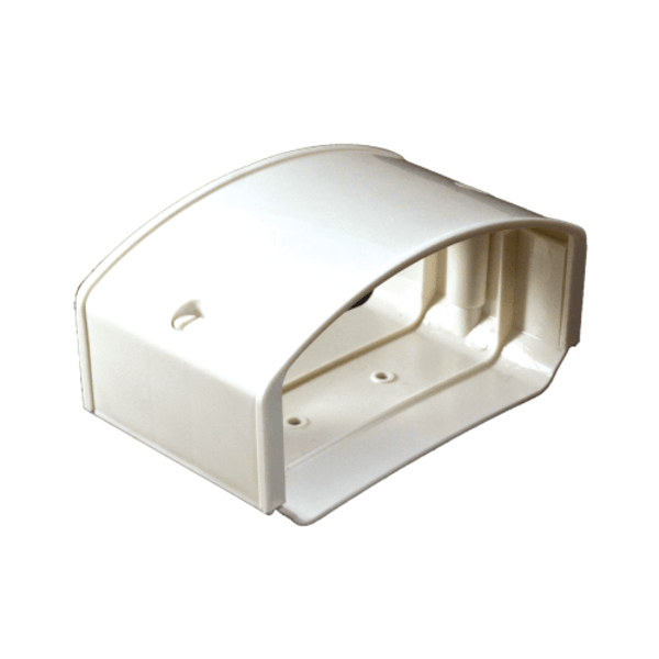 White 4.5" Coupler to connect 4.5" wide channels. Expands to easily hold multi-zone applications. Shrinkwrapped with 1 extra quick-lock cam screw.