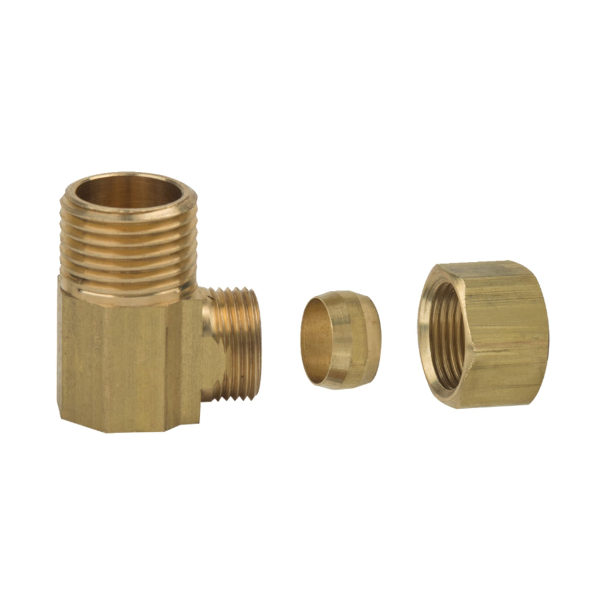 BrassCraft 1/4" Compression Elbow - 90° Compression x MIP