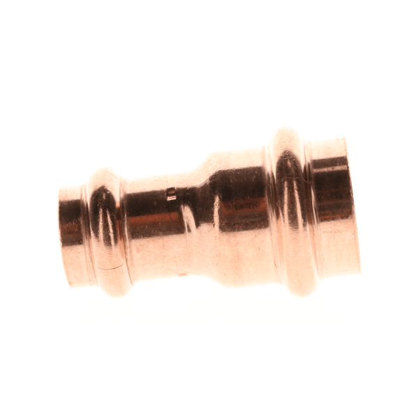 3/4" x 1/2" Copper Press Fittings - Coupling P x P