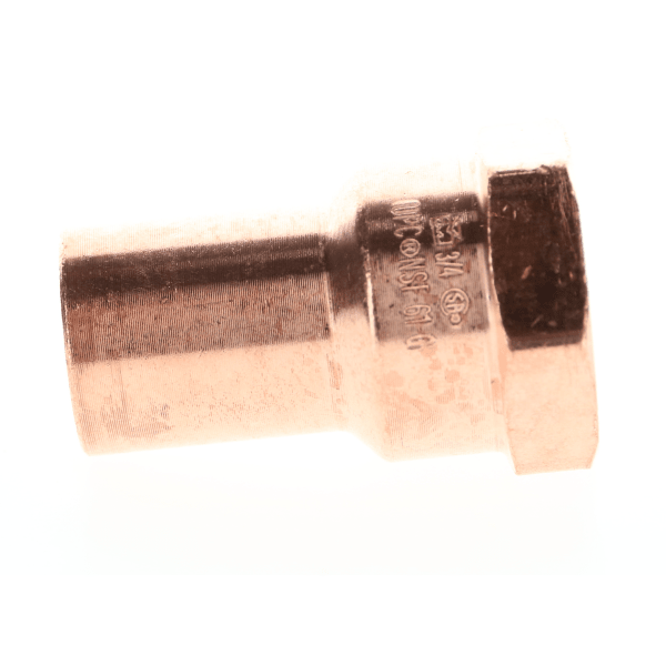 3/4" Copper Press Fittings - Fitting Female Adapter Ftg x FPT