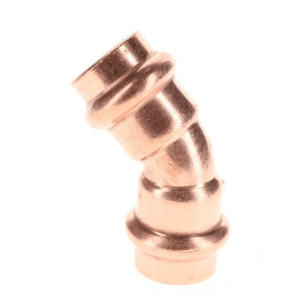 3/4" Copper Press Fittings - 45 Degree Elbow P x P