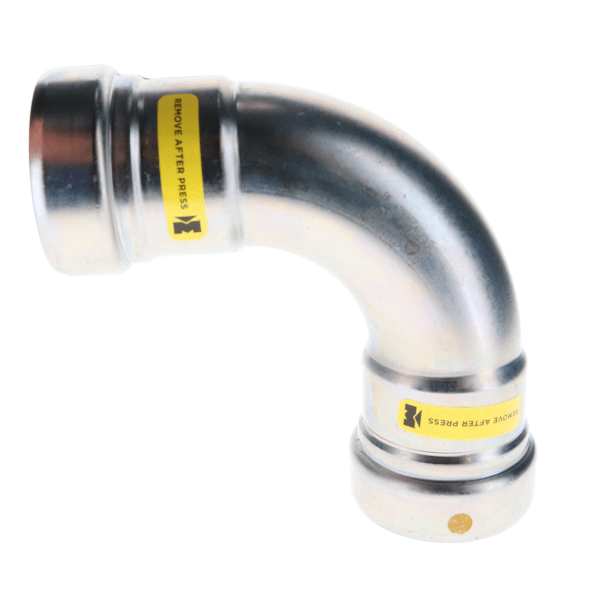 1-1/4" Carbon Steel Press Fittings - Gas - 90 Degree Elbow P x P