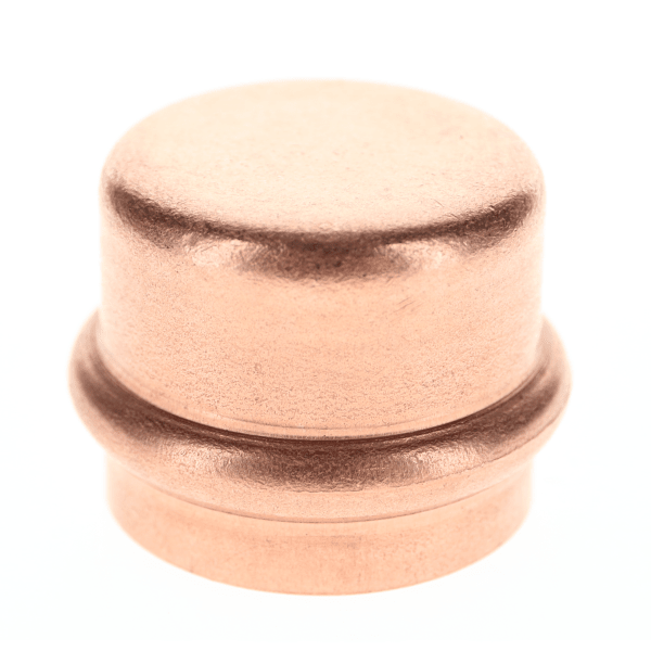 1-1/4" Copper Press Fittings - Cap P