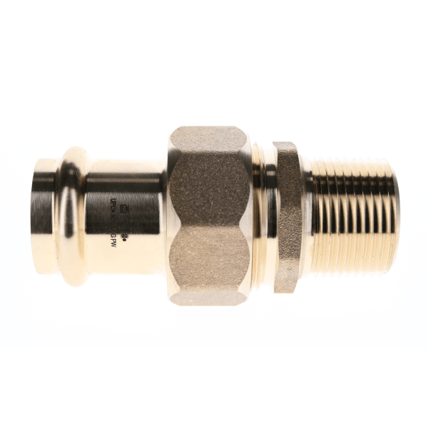 1/2" Copper Press Fittings - Union PxM P x MPT