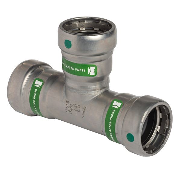 2" Carbon Steel Press Fittings - Mechanical - Tee P x P x P