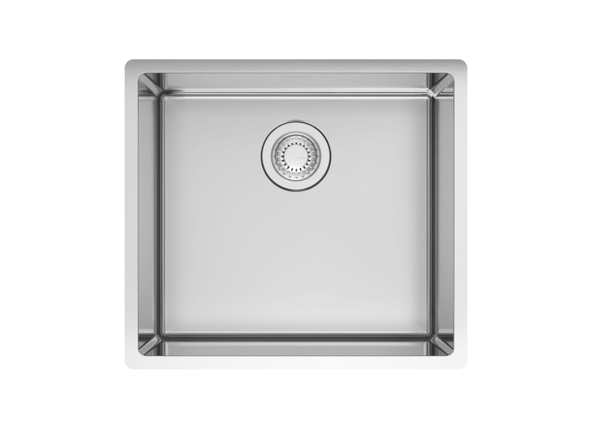 Franke CUX11019 Cube 19.56" x 17.75" 18 Gauge Stainless Steel Undermount Single Bowl Kitchen Sink