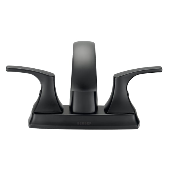 Vaughn 2H Centerset Lavatory Faucet w/ Metal Pop-Up Drain 1.2gpm Satin Black