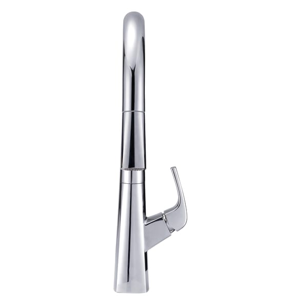 Vaughn 1H Pull-Down Kitchen Faucet w/ Snapback 1.75gpm Chrome