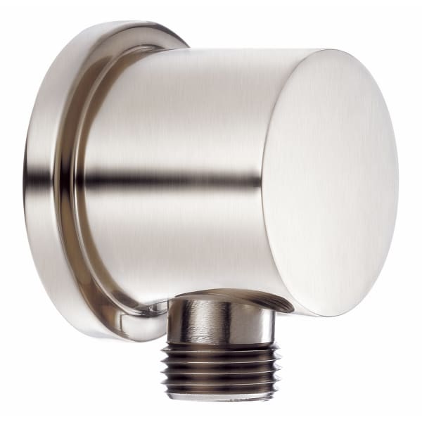 Round Supply Elbow Brushed Nickel