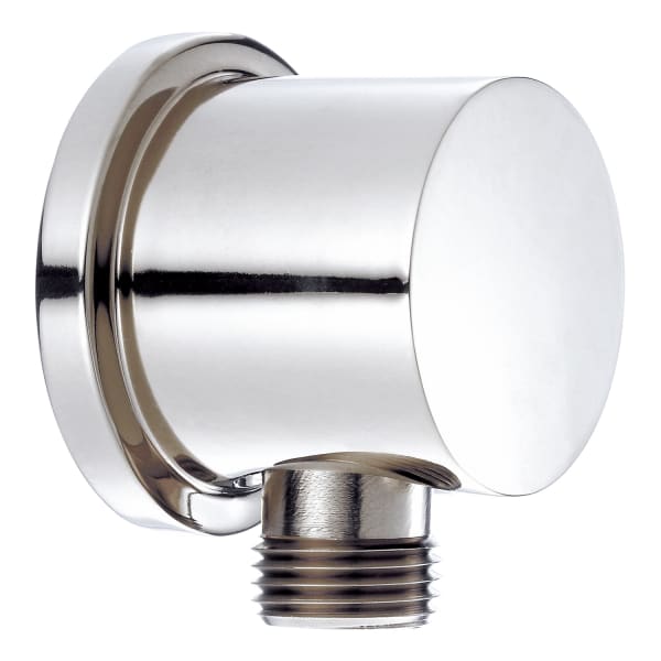 Round Supply Elbow Chrome