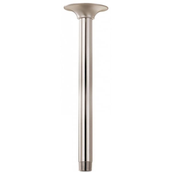 10" Ceiling Mount Showerarm w/ Escutcheon Brushed Nickel