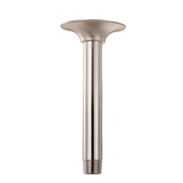 6" Ceiling Mount Showerarm w/ Escutcheon Brushed Nickel