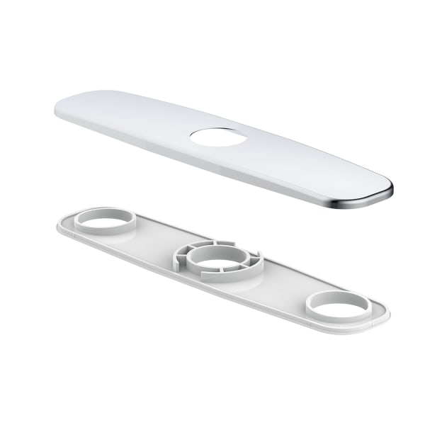 Cover Plate Assembly for 8" Kitchen Faucet Chrome