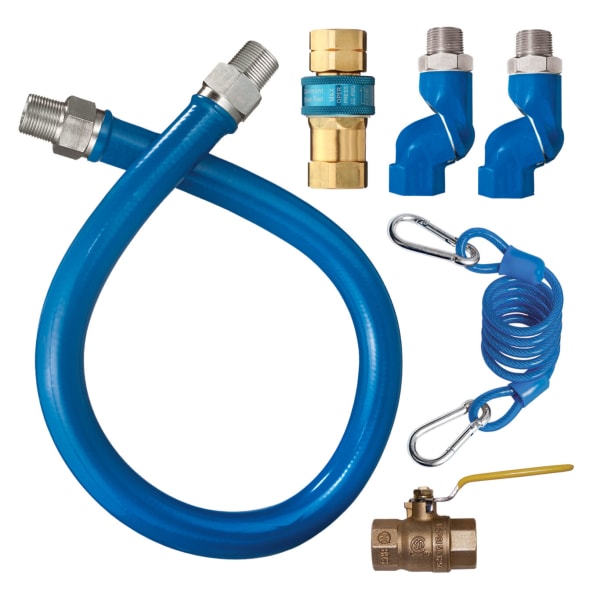 3/4" x 36" Moveable Grade Gas Connection Kit