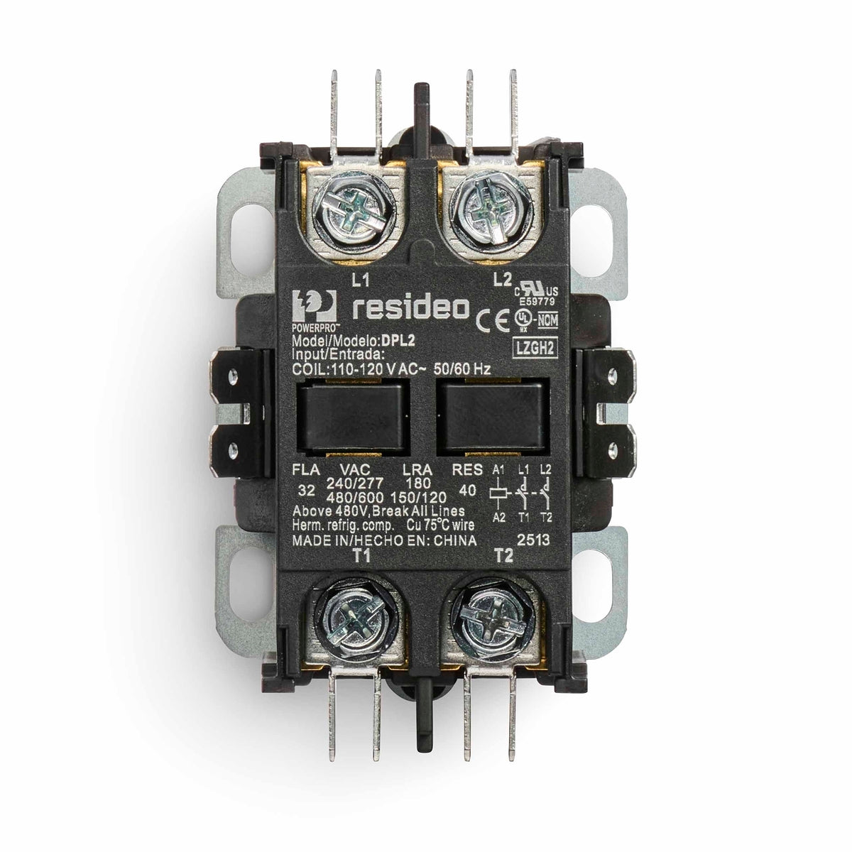 Resideo DPL2020A5022/U Definite Purpose Contactor, A2L Compliant