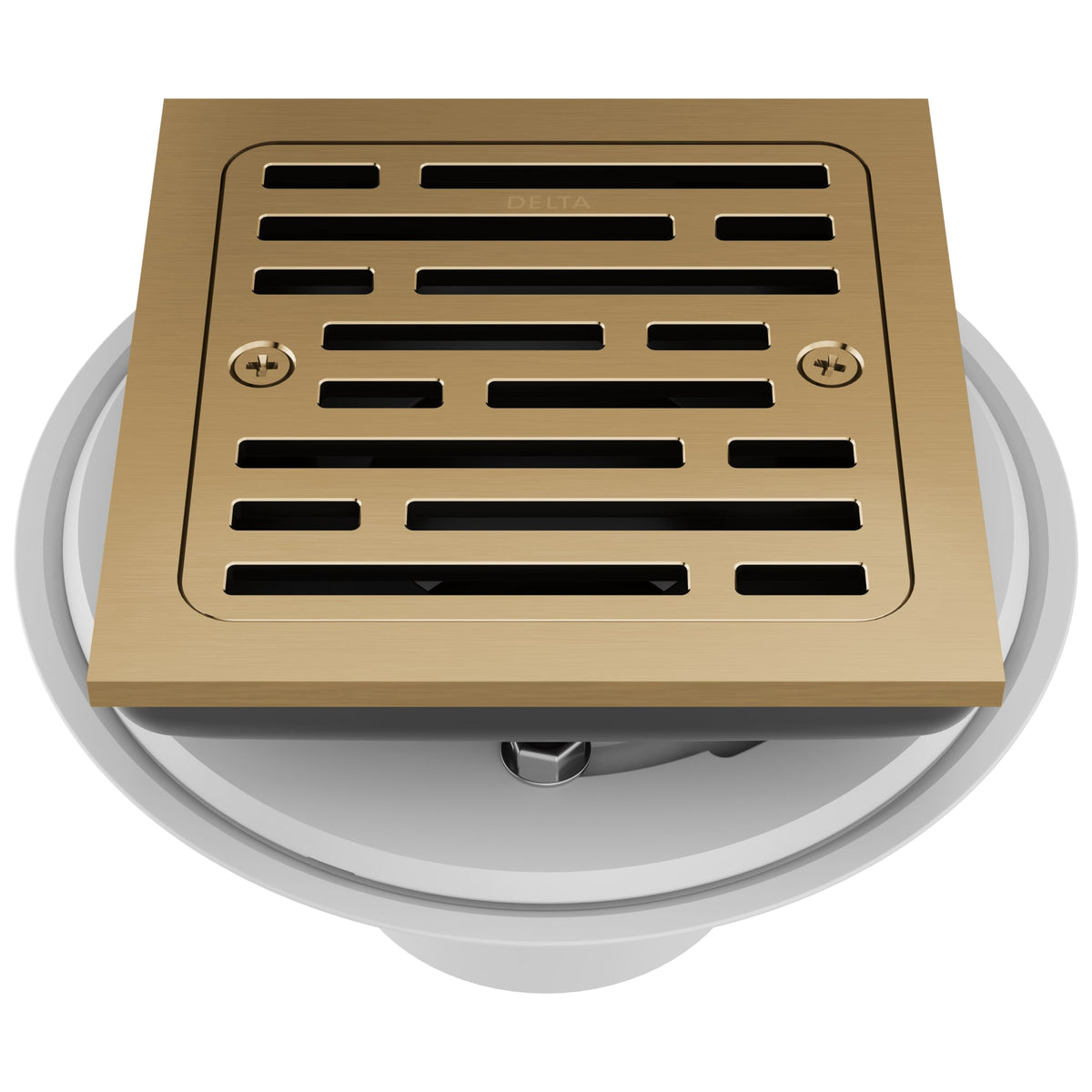 Delta DT062412-CZ 4" Tile-In Square Shower Drain Champagne Bronze