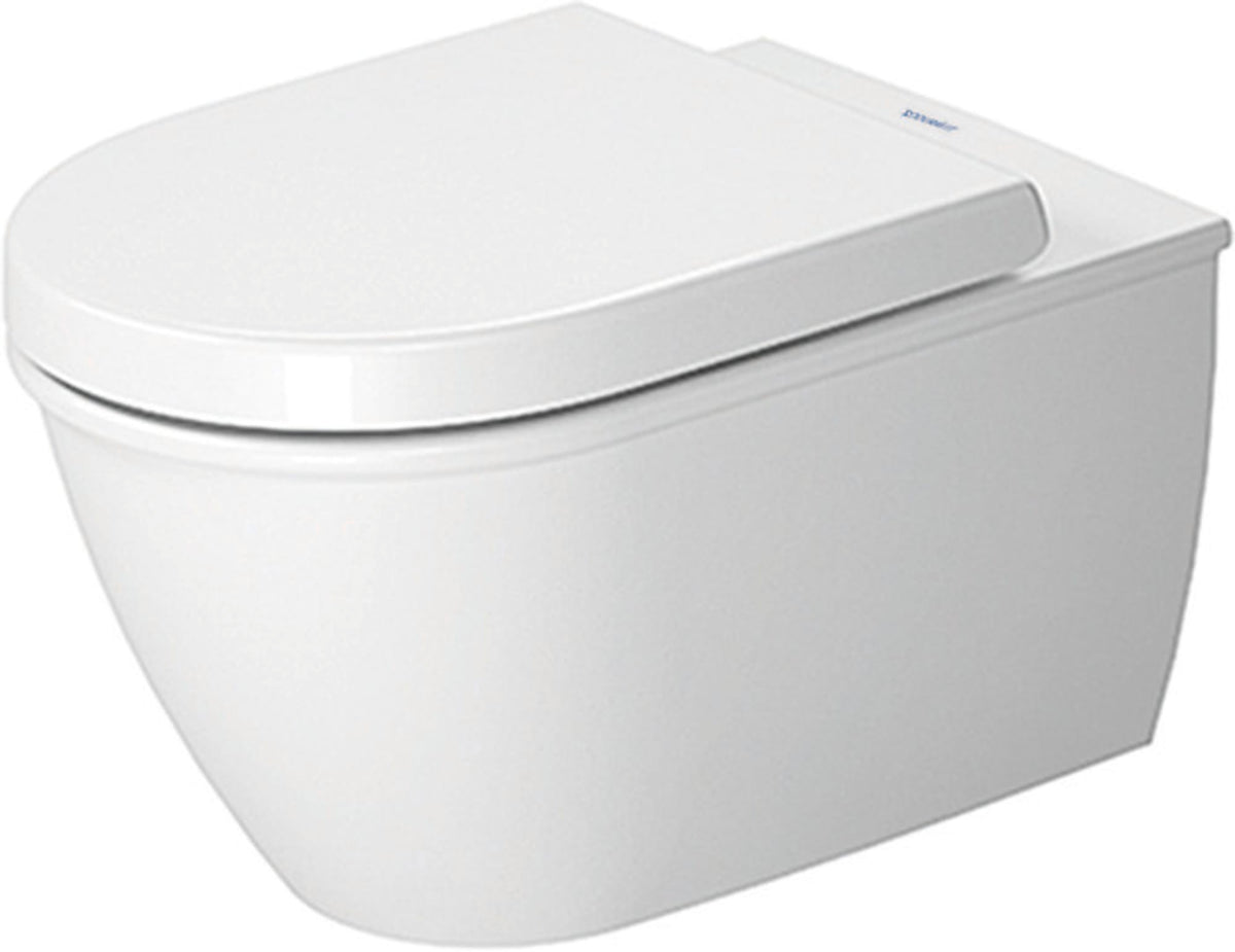Duravit Darling New 1.6/0.8 GPF Dual Flush ADA Compliant Elongated Wall Mounted Toilet in White 2545090092
