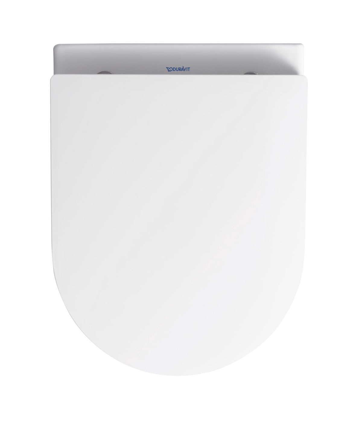Duravit ME by Starck 1.28/0.8 GPF Dual Flush Rimless ADA Compliant Round Wall Mounted Toilet in White - Seat, Actuator, and In-Wall Tank and Carrier