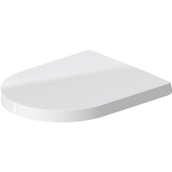 Duravit ME by Starck Round Slow Close Toilet Seat in White
