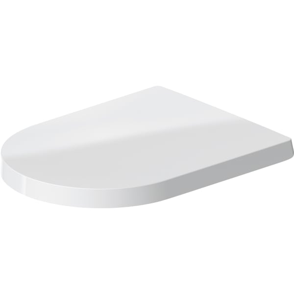 Duravit ME by Starck Elongated Slow Close Toilet Seat in White