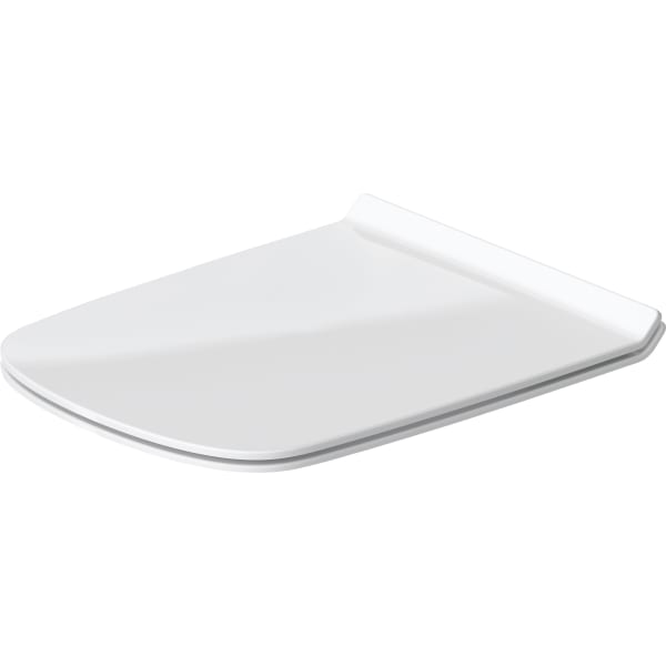 Duravit DuraStyle Elongated Slow Close Toilet Seat in White