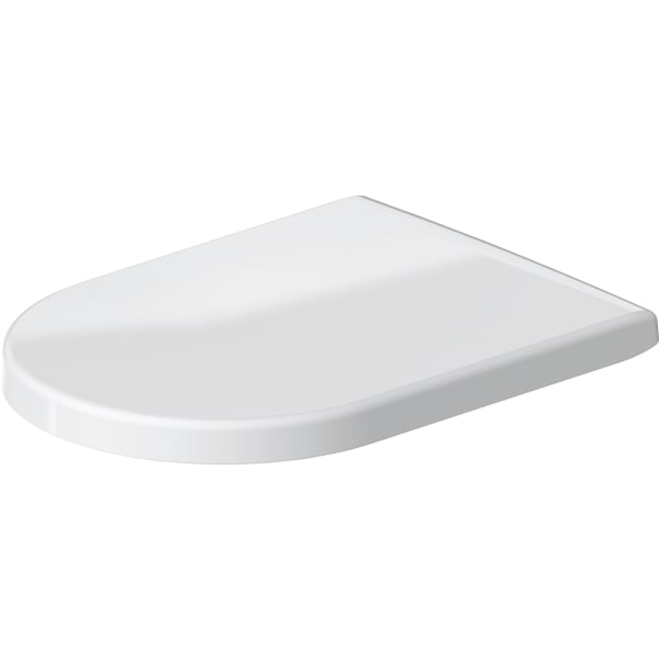 Duravit Elongated Slow Close Toilet Seat in White