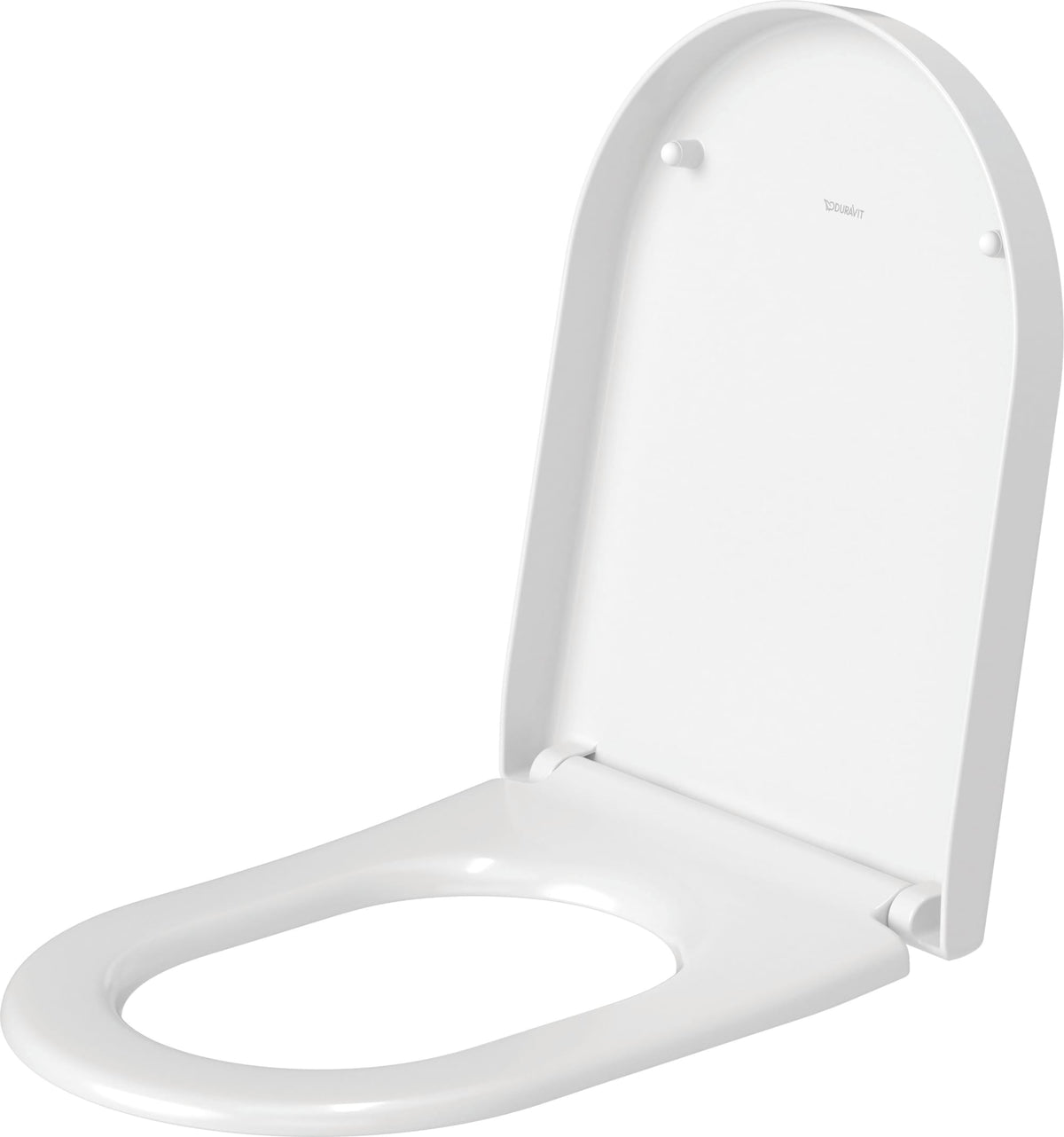 Duravit Elongated Slow Close Toilet Seat in White