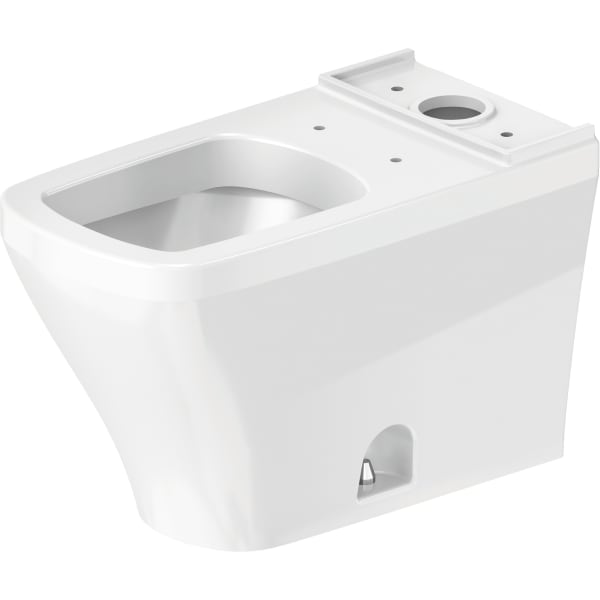Duravit DuraStyle 1.32/0.92 GPF Dual Flush Elongated Toilet Bowl in White