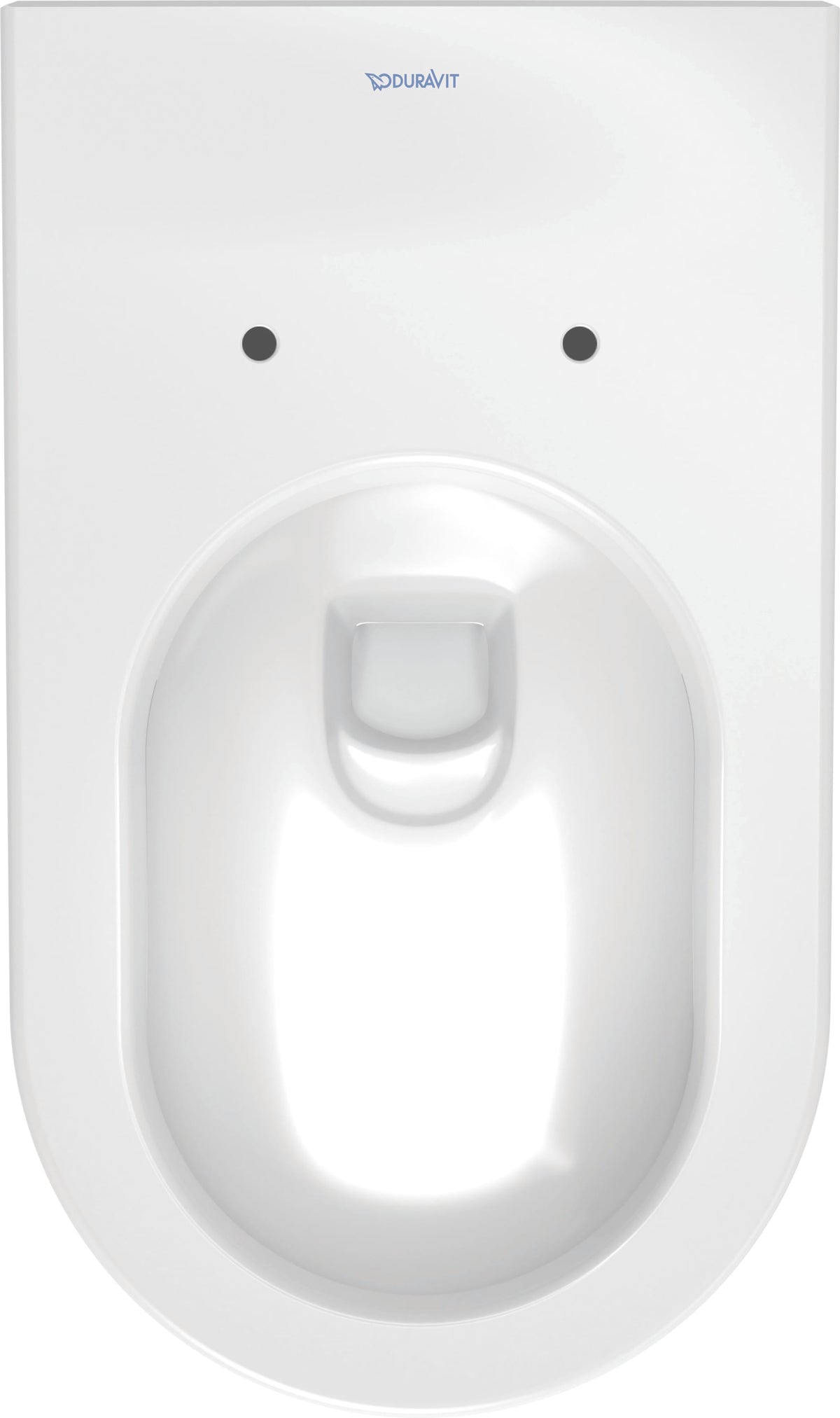 Duravit Darling New 1.6/0.8 GPF Dual Flush ADA Compliant Elongated Wall Mounted Toilet in White 2544090092