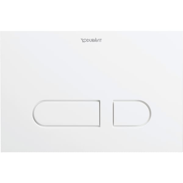 Duravit DuraSystem Plastic Actuator Plate in White