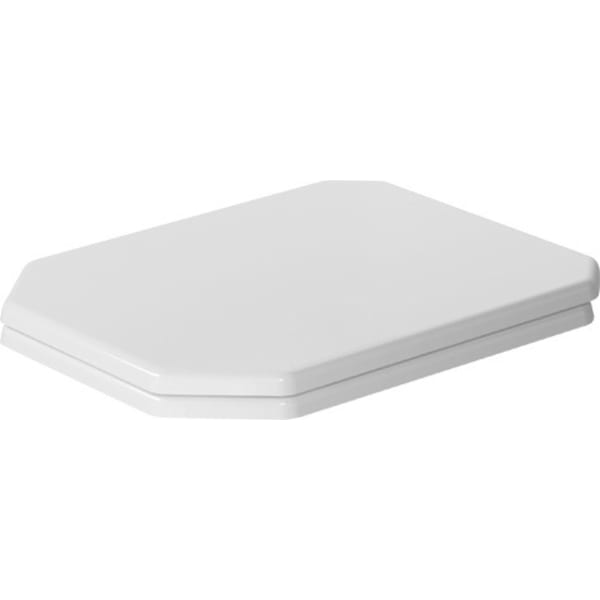 Duravit 1930 series Round Slow Close Toilet Seat in White
