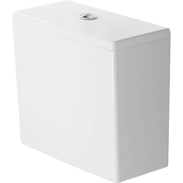 Duravit ME by Starck 1.28 GPF Single Flush Toilet Tank in White with Top Push Button Flush