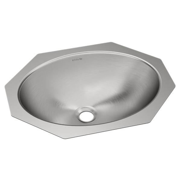 Elkay Asana Stainless Steel 18" x 14" x 6" Single Bowl Undermount Bathroom Sink