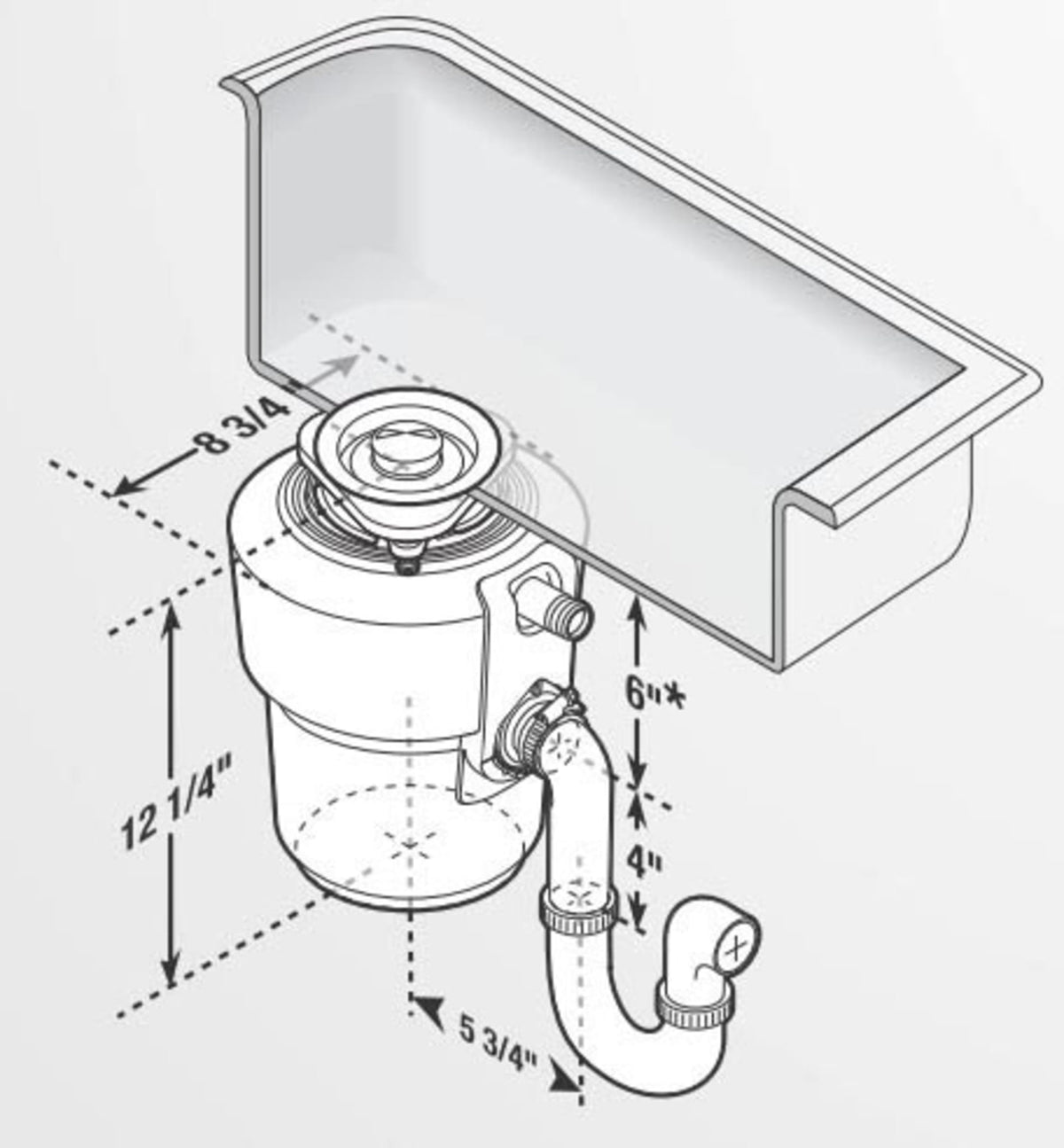 InSinkErator - Evolution PRO (7/8 HP) Black Enamel - Continuous Feed