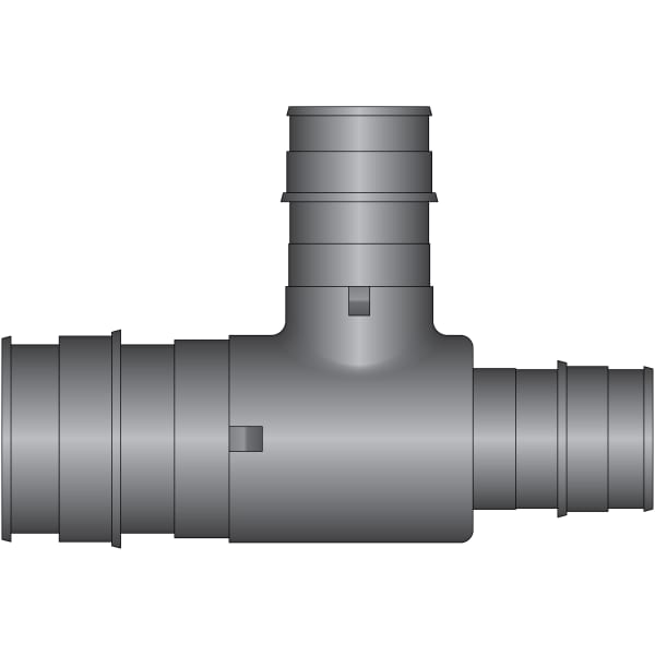 2" x 1-1/2" x 1-1/2" PEX Reducing Tee (Expansion(F1960)) - Composite