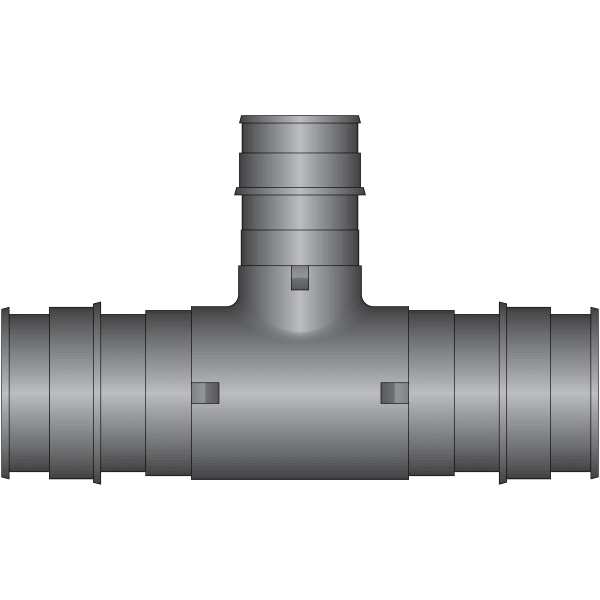 2" x 2" x 1-1/2" PEX Reducing Tee (Expansion(F1960)) - Composite