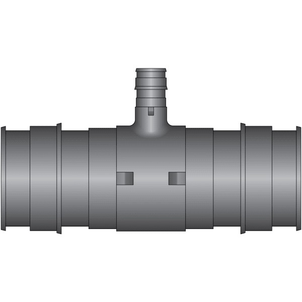 2" x 2" x 1/2" PEX Reducing Tee (Expansion(F1960)) - Composite
