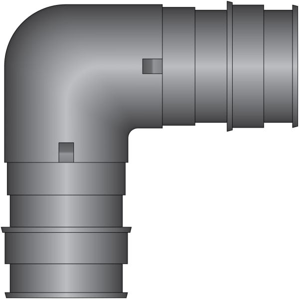 2" PEX 90° Elbow (Expansion(F1960)) - Composite