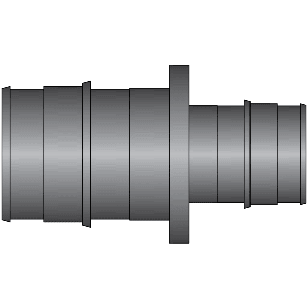 1-1/2" x 1" PEX Reducing Coupling (Expansion(F1960)) - Composite