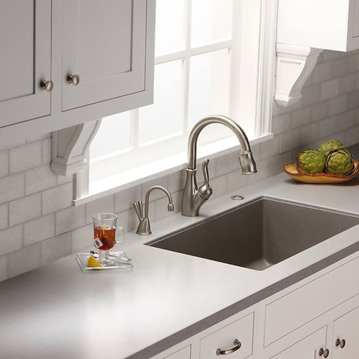 InSinkErator - Involve™ Satin Nickel, Hot & Cold Water Dispensers - Water Dispenser