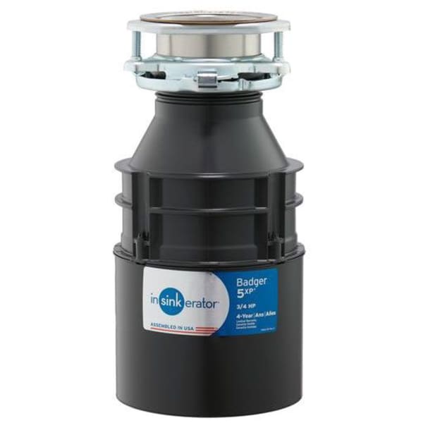 InSinkErator - Badger® (3/4 HP) Waterborne Gray Enamel - Continuous Feed, Heavy Duty