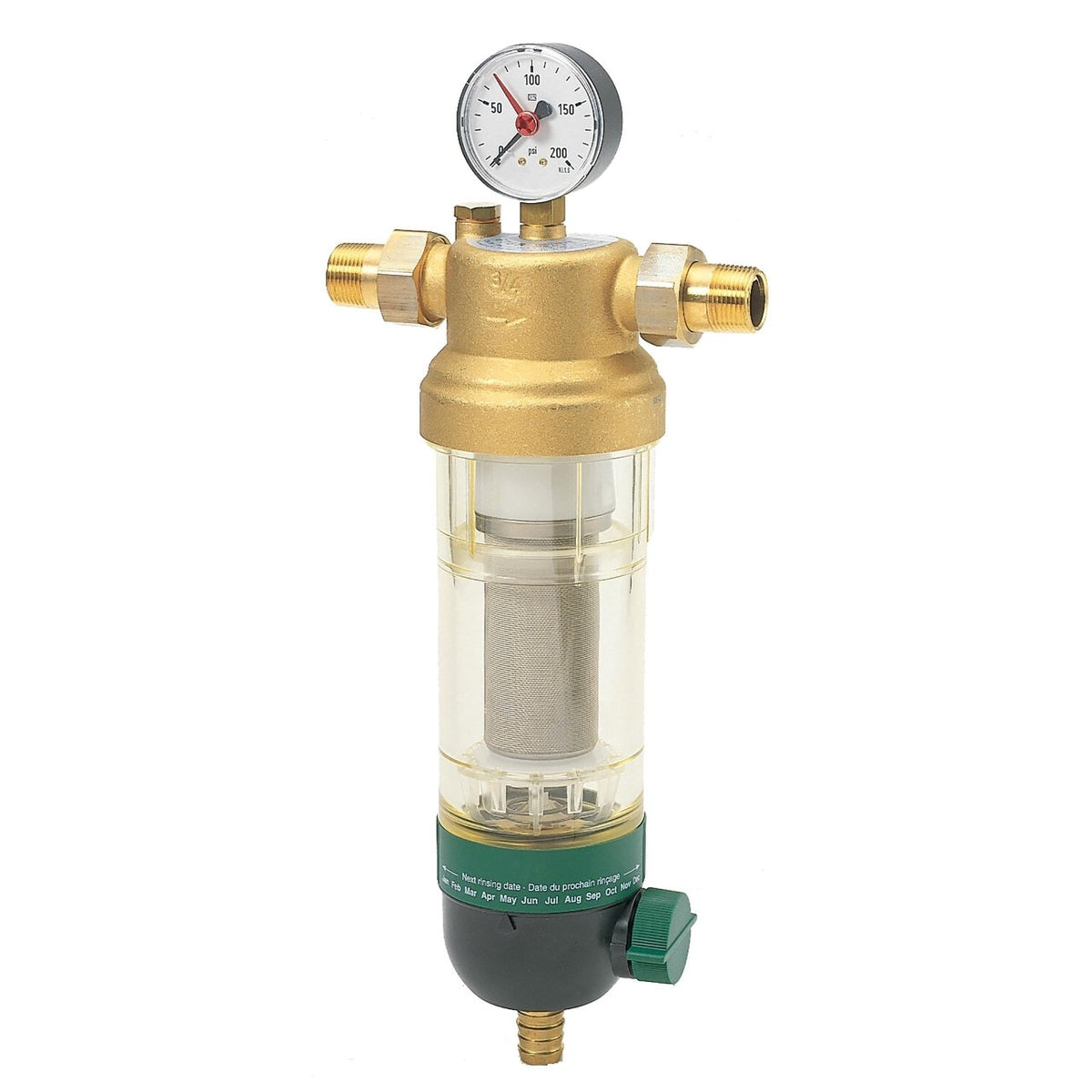 Resideo F76S1056 Water Filter, 2 in, 100 Micron, Threaded MNPT Unions