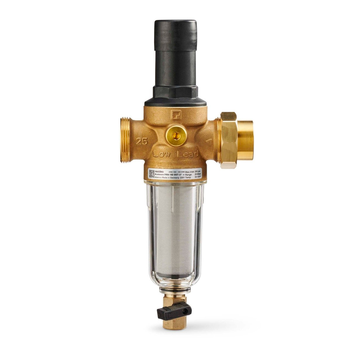 Resideo FK06-101-DUT-LF FK06 DialSet Lead Free Pressure Reducing Valve, 3/4 in, DUT